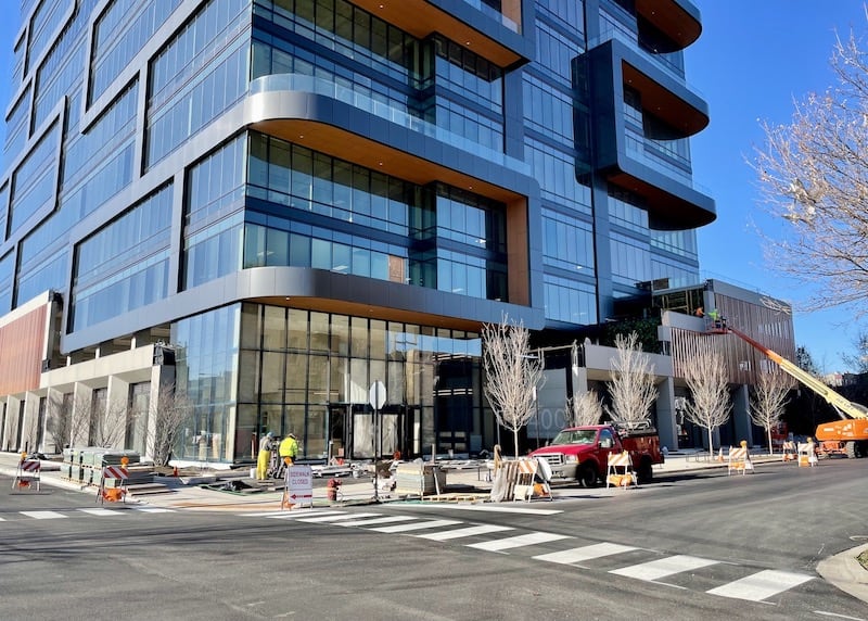 Photo of a "life sciences" office building in the West Loop.